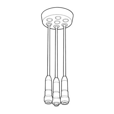Avante Medical Gas Ceiling Outlets