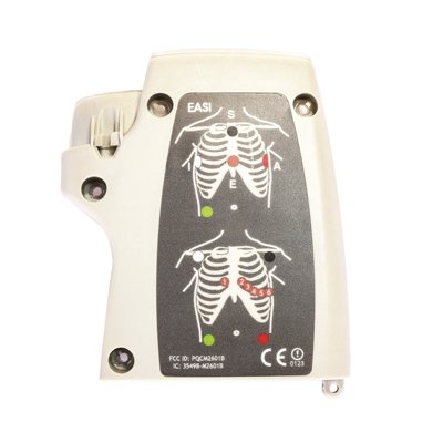 Philips IntelliVue M2601B Telemetry Transmitter S02 S03 Replacement Rear Case &amp; Overlay White