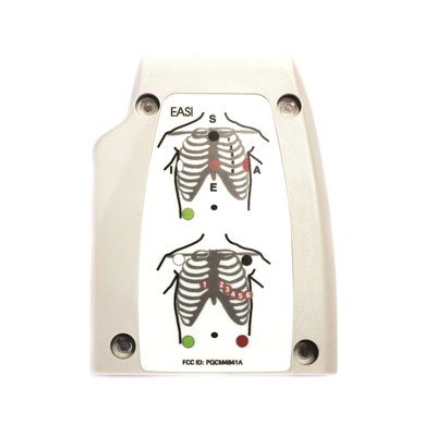 Philips IntelliVue M4841A TRx+ Telemetry Transmitter S01 Replacement Rear Case &amp; Overlay White