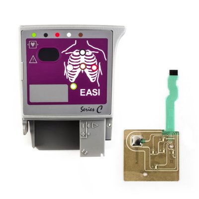 Philips M2601A Series C EASI Telemetry Transmitter Replacement Case With Overlay &amp; Flex