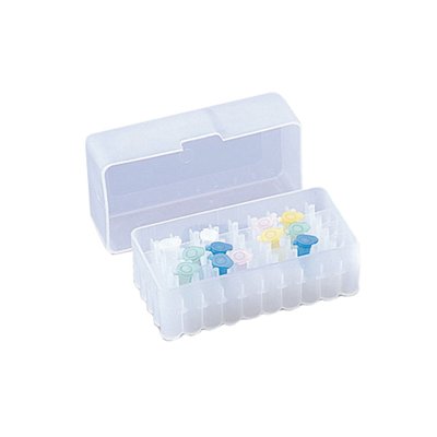 Labnet International 50 Place Polypropylene Box with Telescoping Lid