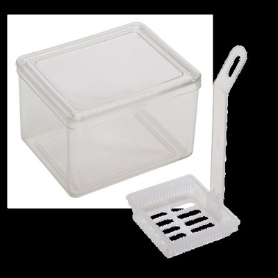 Kartell Slide Staining Jar and Tray with Lid, PMP 