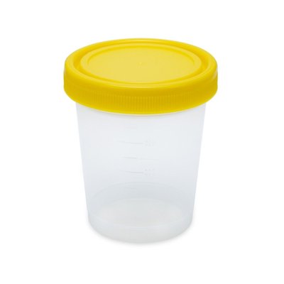 Globe Scientific Large Capacity Leak Resistant Graduated Containers