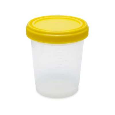 Globe Scientific Large Capacity Leak Resistant Graduated Containers