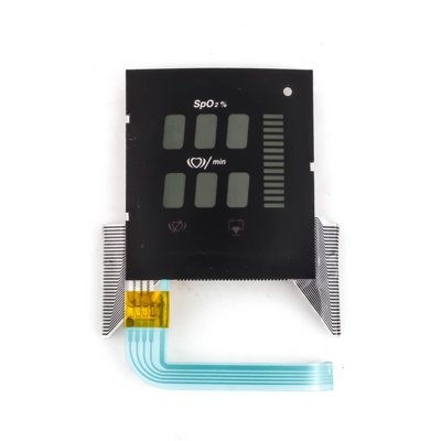 Nellcor N-20 Handheld Pulse Oximeter Display Screen Taliq Shield Assembly &amp; Trim Bezel