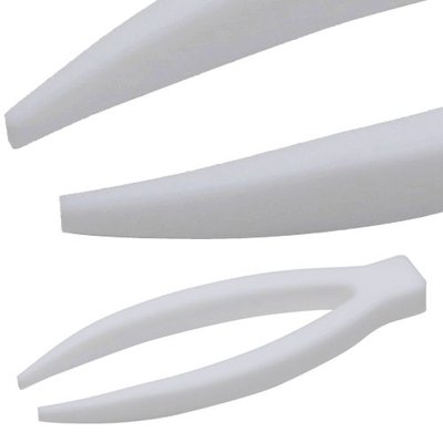 Dynalon Products PTFE Fine Tweezer Forceps, 100 - 200mm