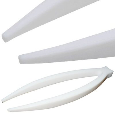 Dynalon Products PTFE Fine Tweezer Forceps, 100 - 200mm
