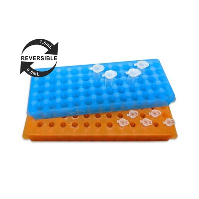 Reversible Well Tube Racks, 0.5 - 2mL