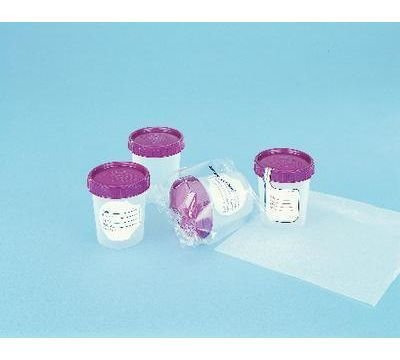 Specimen Containers, Polypropylene, with Caps