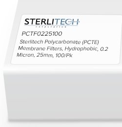 0.2 Micron, PCTE Membrane Filters, Hydrophobic