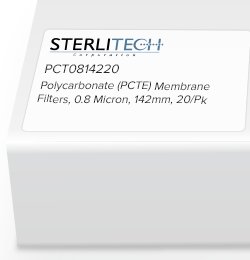 0.8 Micron, PCTE Membrane Filters