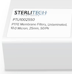 10.0 Micron, PTFE Unlaminated Membrane Filters