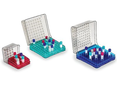 Heathrow Scientific Arctic Squares Polycarbonate Cryostorage Boxes