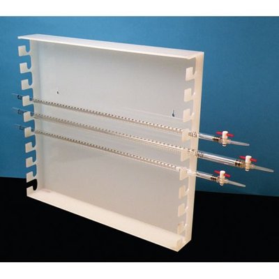 Dynalon Products Burette Rack, Wall Mounted, PP
