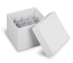Heathrow Scientific Cardboard Cryogenic Tube Storage Box