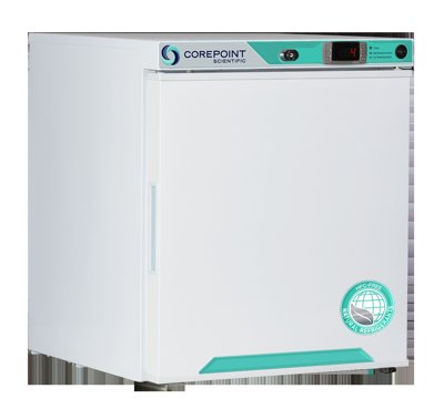 Corepoint Scientific Corepoint Scientific White Diamond Series Freestanding Countertop And Undercounter Refrigerators