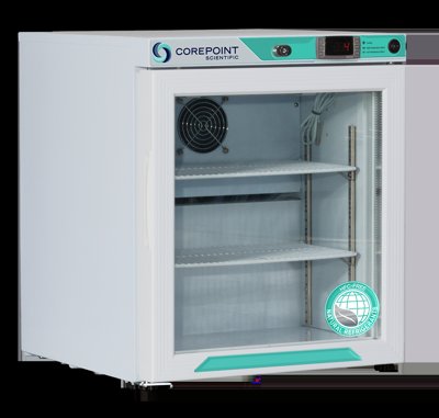 Corepoint Scientific Corepoint Scientific White Diamond Series Freestanding Countertop And Undercounter Refrigerators