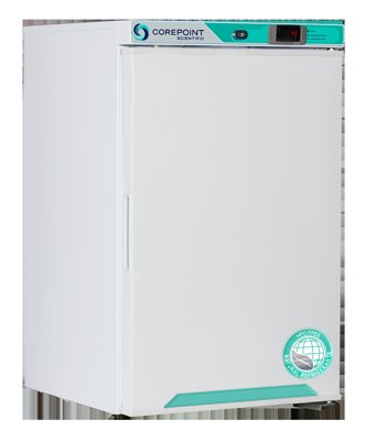 Corepoint Scientific Corepoint Scientific White Diamond Series Freestanding Countertop And Undercounter Refrigerators