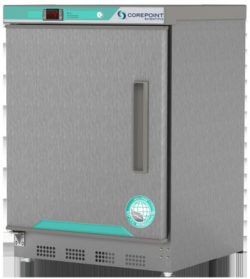 Corepoint Scientific Corepoint Scientific White Diamond Series Undercounter Refrigerators, Built in