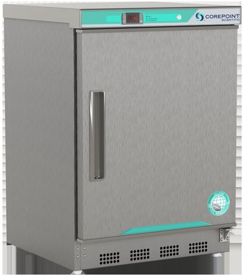 Corepoint Scientific Corepoint Scientific White Diamond Series Undercounter Refrigerators, Built in