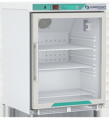 Corepoint Scientific Corepoint Scientific White Diamond Series Undercounter Refrigerators, Built in