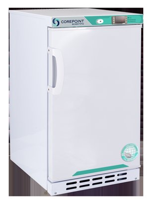 Corepoint Scientific White Diamond Series Undercounter Refrigerators, Built in