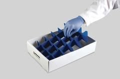 Corrugated Sample Storage Tray