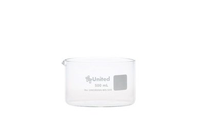 United Scientific CrystalClear™ Crystallizing Dishes with Spout