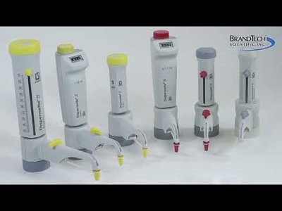 BRANDTECH Scientific, Inc. Dispensette® S Analog-Adjustable Bottle-Top Dispensers