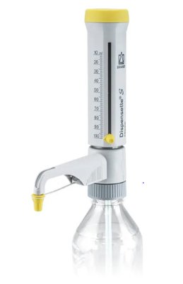BRANDTECH Scientific, Inc. Dispensette® S-Organic Analog-Adjustable Bottle-Top Dispensers