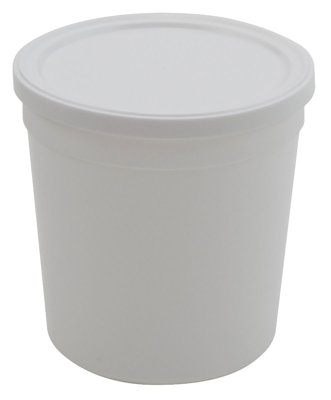 Disposable White Opaque Specimen Containers