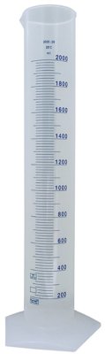 Dynalon Products Economy Printed Cylinders Polypropylene