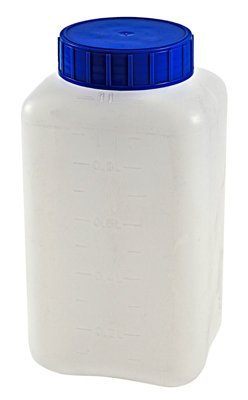 Dynalon Products Graduated Rectangular Bottles HDPE