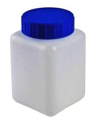 Dynalon Products Graduated Rectangular Bottles HDPE