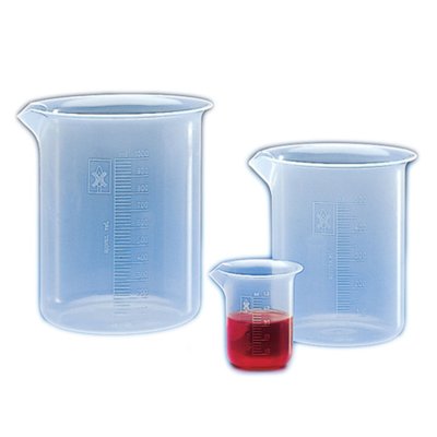 Griffin Style Beakers - Molded, Polypropylene