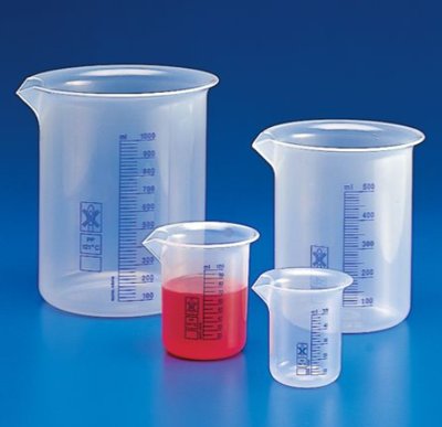 Griffin Style Beakers - Printed, Polypropylene