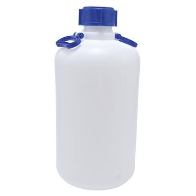 HDPE Carboy Bottles, Narrow Mouth, Heavy Walled