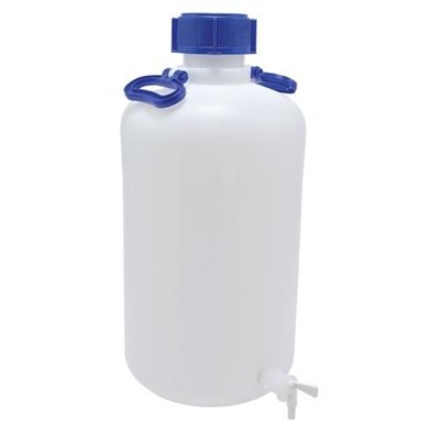Dynalon Products HDPE Carboys with Spigots, Heavy Walled, Narrow Mouths