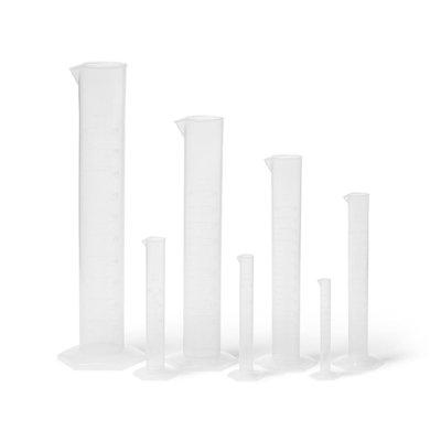 Hex-Base PP Graduated Cylinder Sets