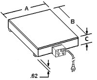 HP Standard High Temperature Industrial Hot Plates