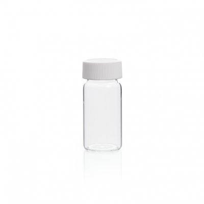 DWK Life Sciences KIMBLE® 20mL Glass Scintillation Vials, Attached/Unattached Caps
