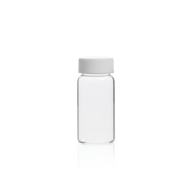 KIMBLE® 20mL Glass Scintillation Vials, Attached/Unattached Caps