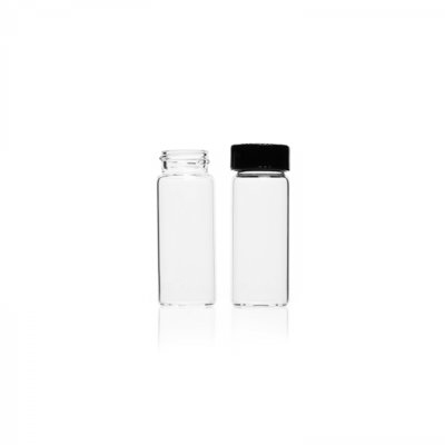 KIMBLE® Clear Screw Thread Sample Vials, Unattached Closures