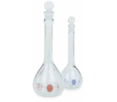 DWK Life Sciences KIMBLE® KIMAX® Colorware Volumetric Flasks, Class A