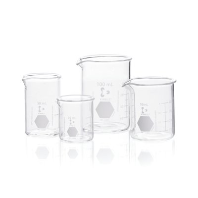 KIMBLE® KIMAX® Low Form Glass Griffin Beakers