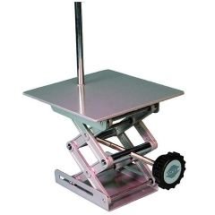 Laboratory Jack with Platform and Rod