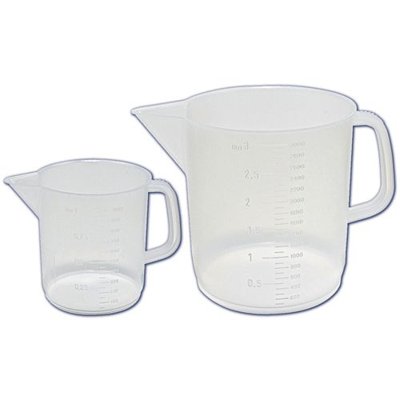 Low Form Polypropylene Beaker with Handle, 500mL - 5000mL