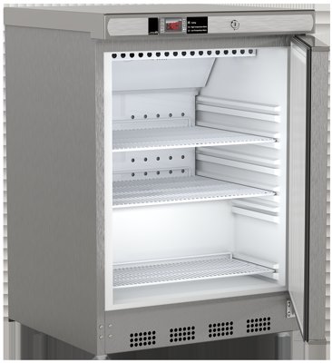 American Biotech Supply NSF Certified Stainless Steel Built-In Undercounter Solid Door Vaccine Refrigerators