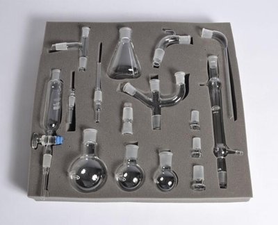 Organic Chemistry Glassware Kit, 16 pieces