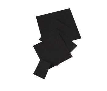 PCTE Membrane Sheet, Black, 203x254mm